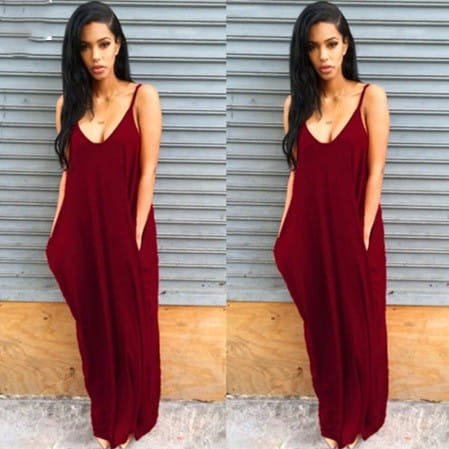 Women Summer Dress Casual Long Dresses Plus Size