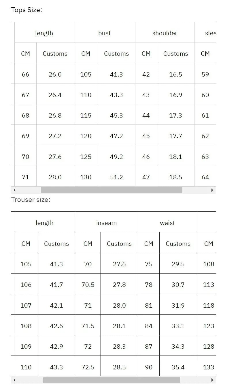 Women’s 2 Piece Outfits