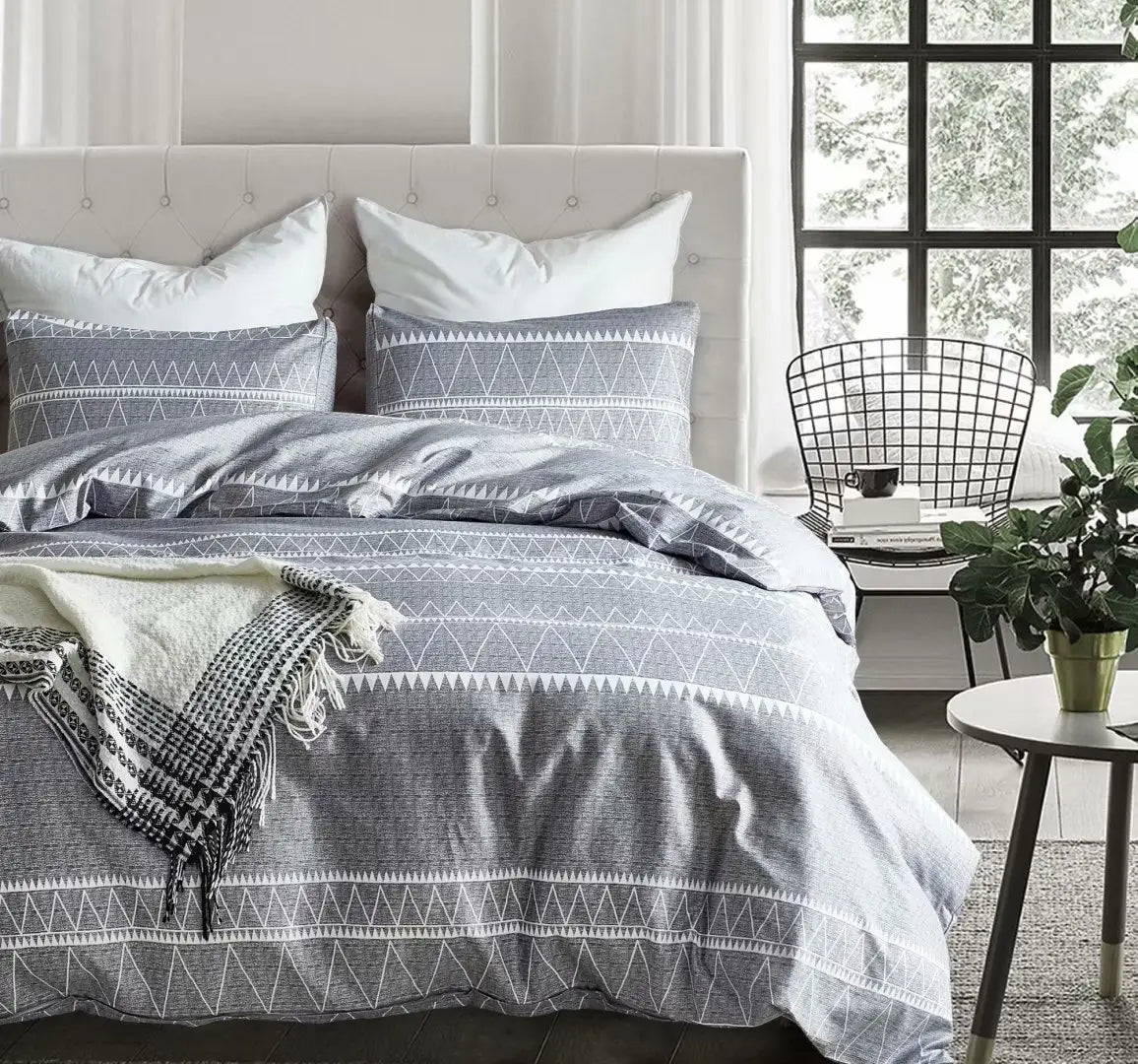 Three Sets Of Quilts And Sheets