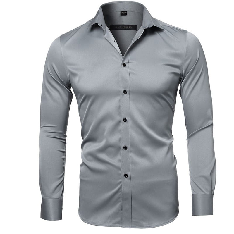 Business Formal Men’s Stretch Free Iron Shirt