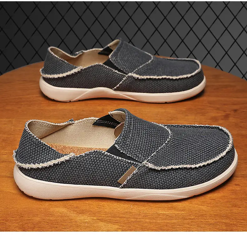 Stretch Strap Breathable Lightweight Canvas Shoes