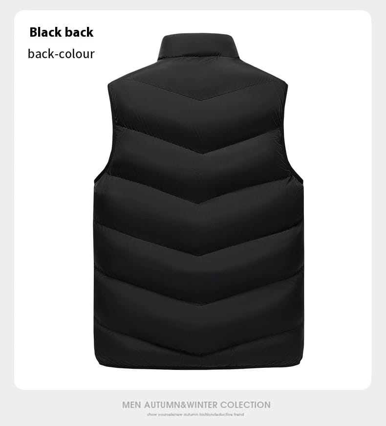 Men’s Autumn And Winter Warm Outdoor Lamb Wool Vest