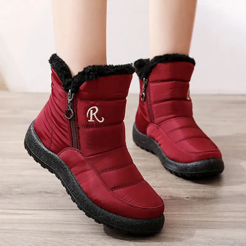 Snow Boots Women’s Shoes Thickened Waterproof