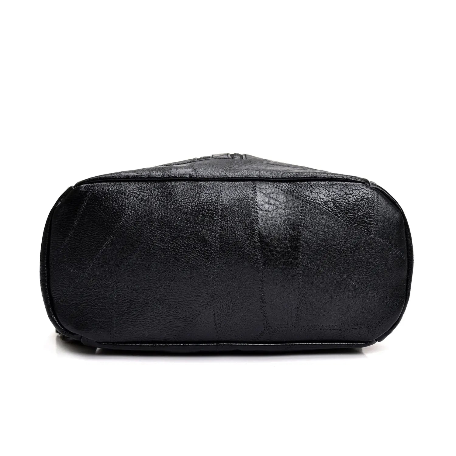 PU Stitching Leather Backpack