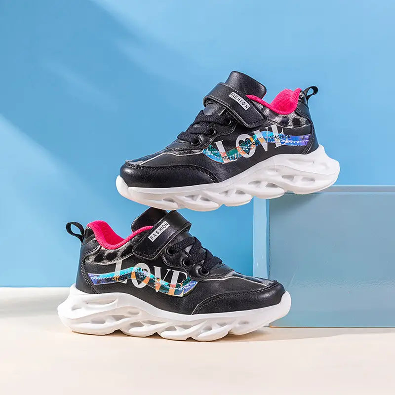 Korean Style Trendy Shoes Girls Girls Shoes Children’s Sports Shoes