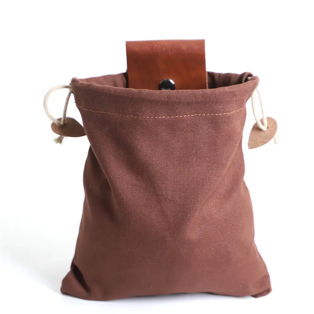 Leather Foraging Bag