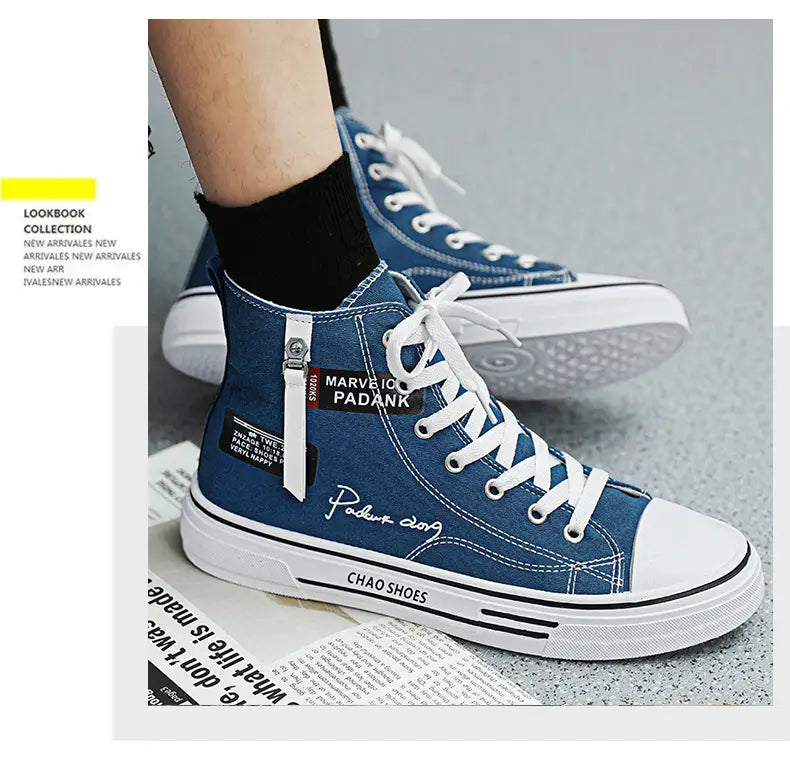 High top board shoes