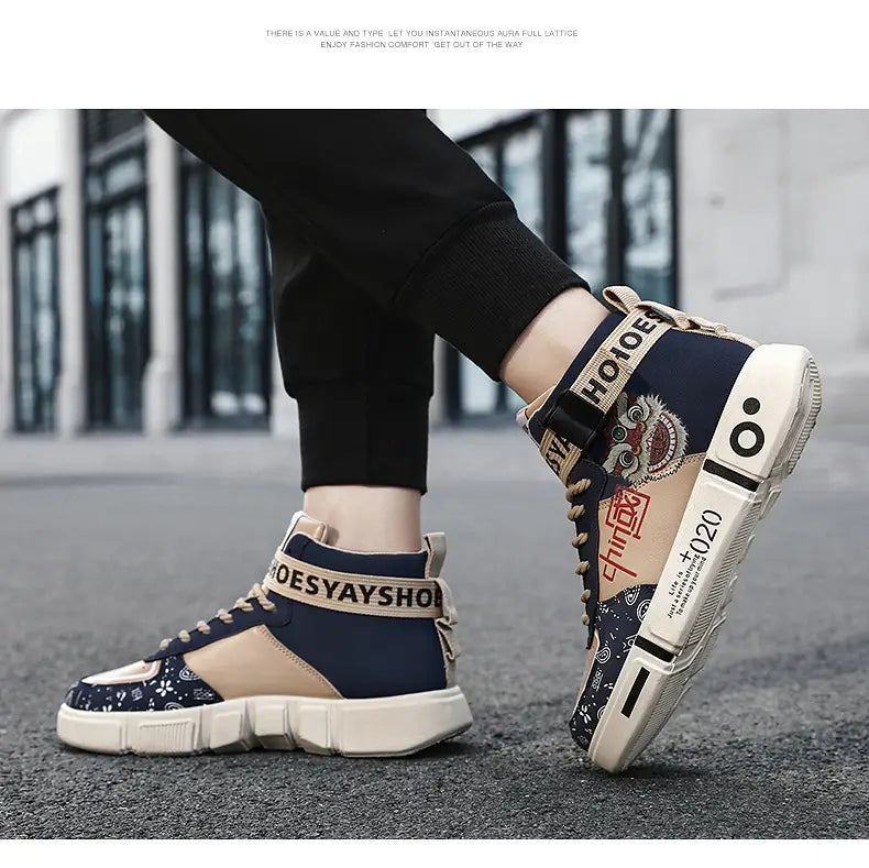 Versatile casual sports board shoes