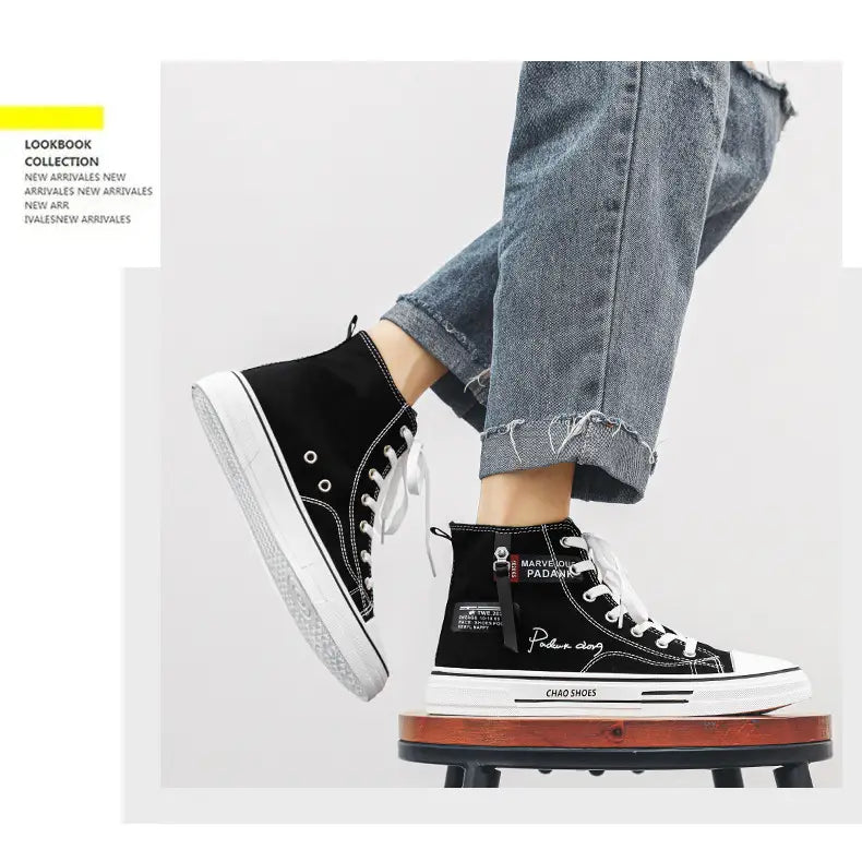 High top board shoes