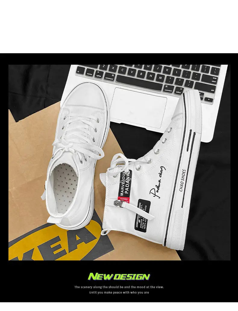 High top board shoes