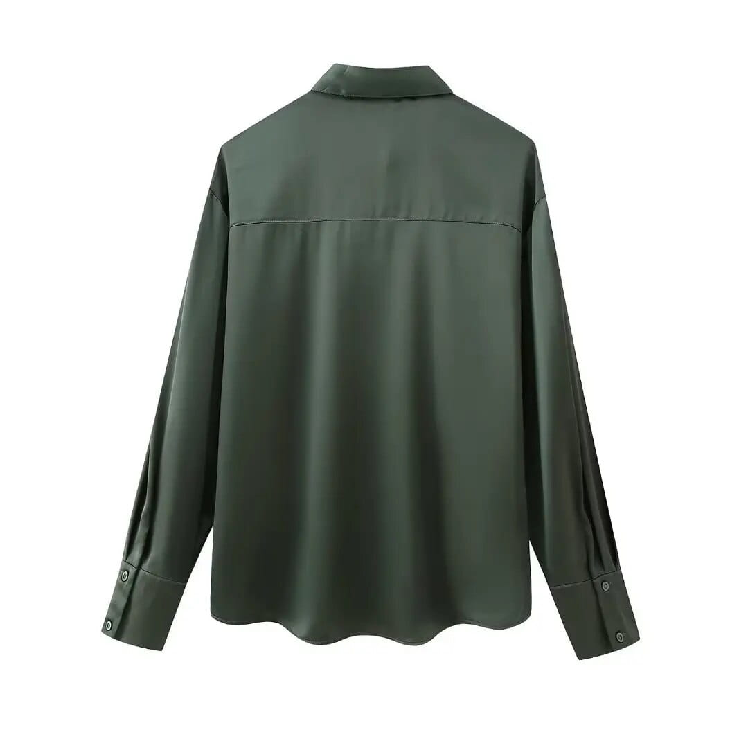 Sleeve Female Loose Shirt Suits Y2k Vintage