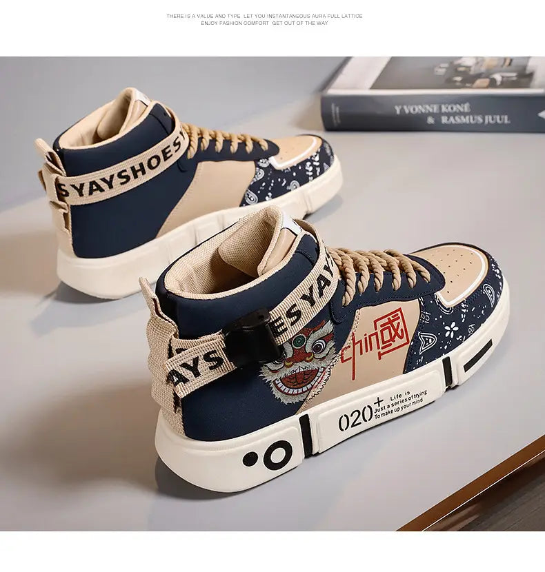 Versatile casual sports board shoes
