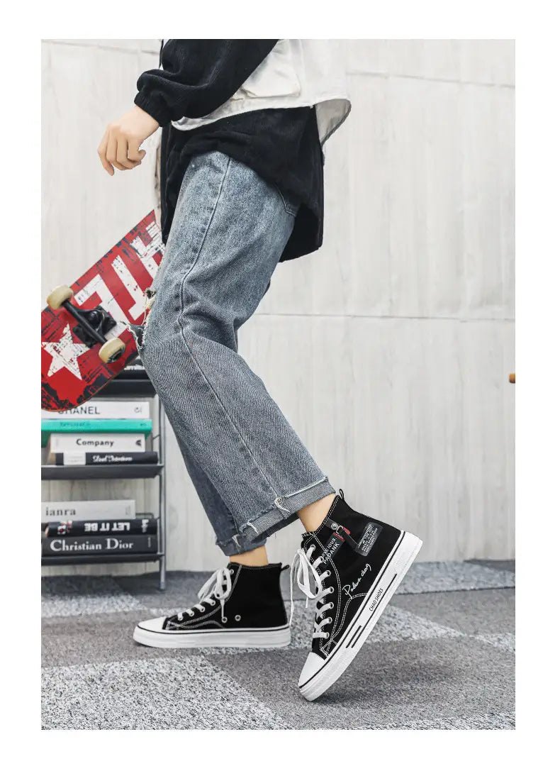 High top board shoes