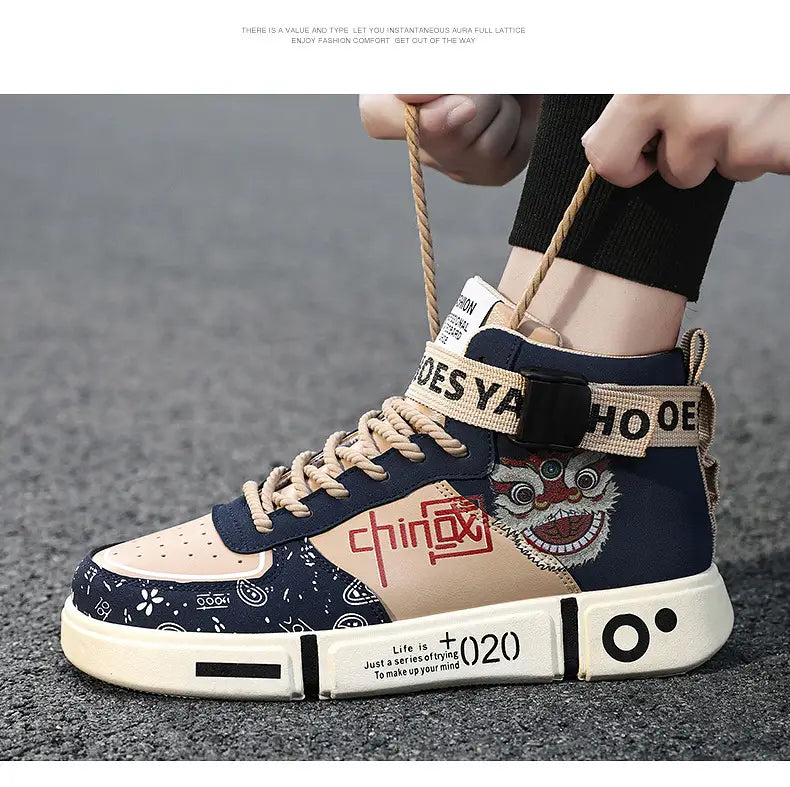 Versatile casual sports board shoes