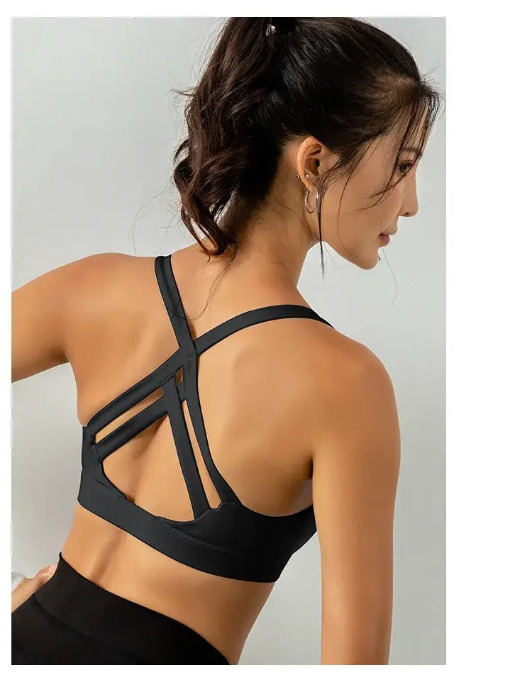 Sports underwear ladies running yoga vest