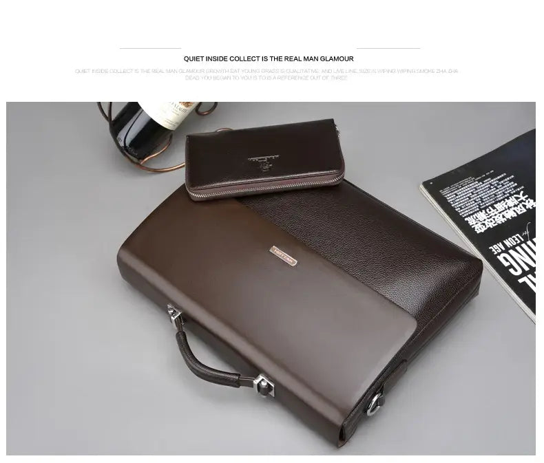 High Quality Microfiber Synthetic Leather Tote Bag