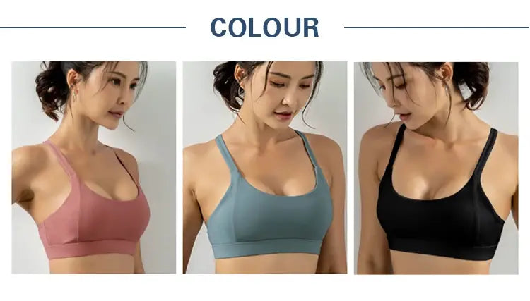 Sports underwear ladies running yoga vest