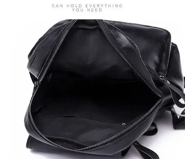 Pu Leather Vintage Ladies Backpack