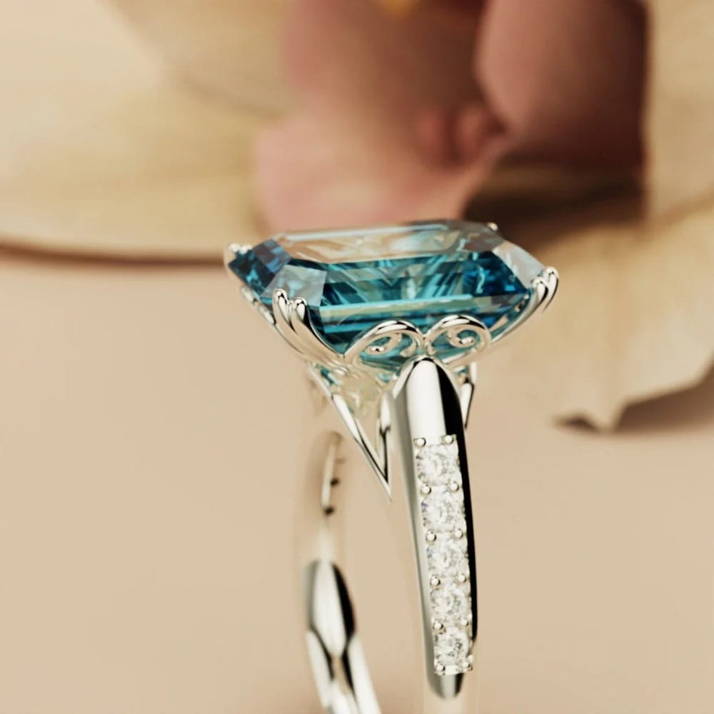 Zirconium Ring Special-interest Design