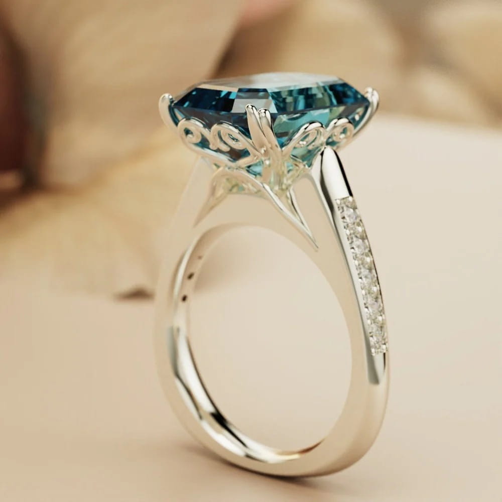 Zirconium Ring Special-interest Design