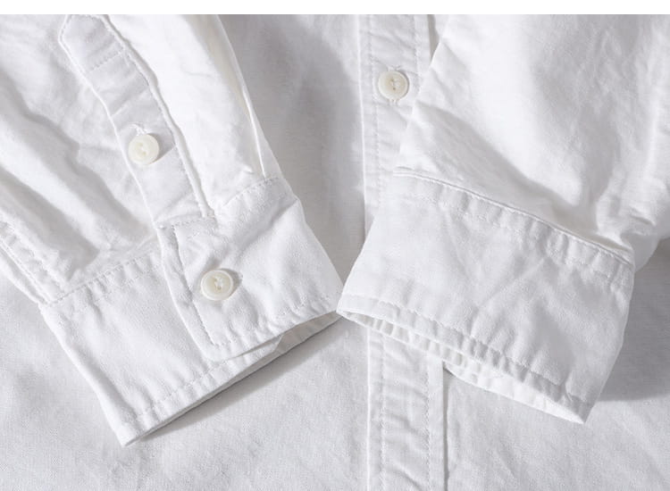 Oxford Woven Shirts Men