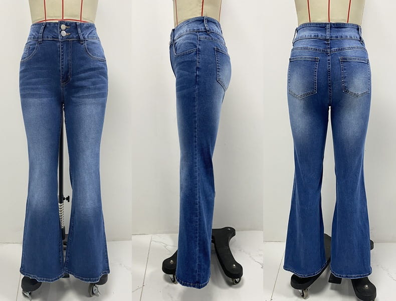 New Washed Street Skinny Retro Stretch Jeans Women’s Clothing