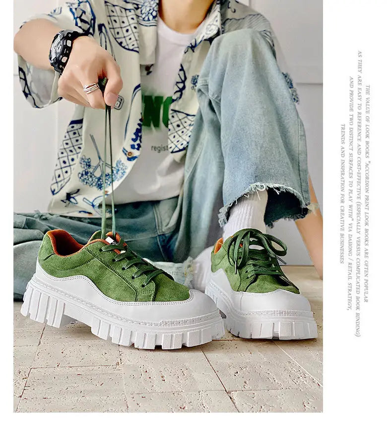 Men’s Casual All-match Low-top Board Shoes