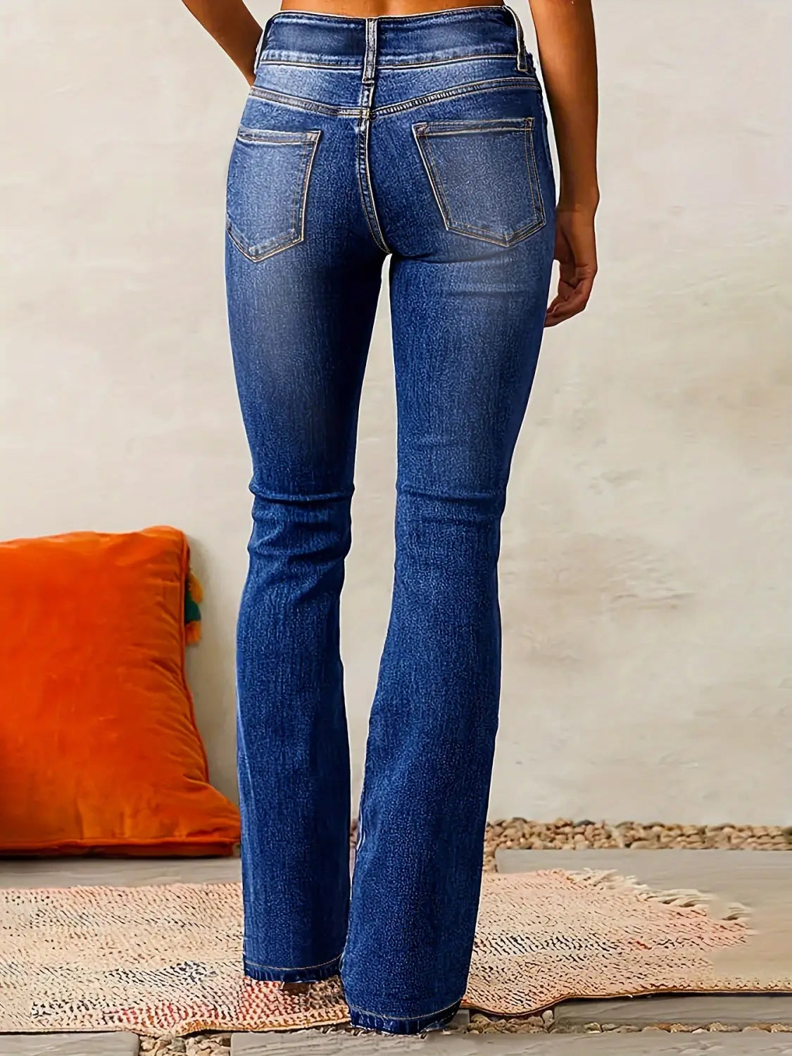 New Washed Street Skinny Retro Stretch Jeans Women’s Clothing