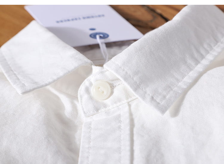 Oxford Woven Shirts Men