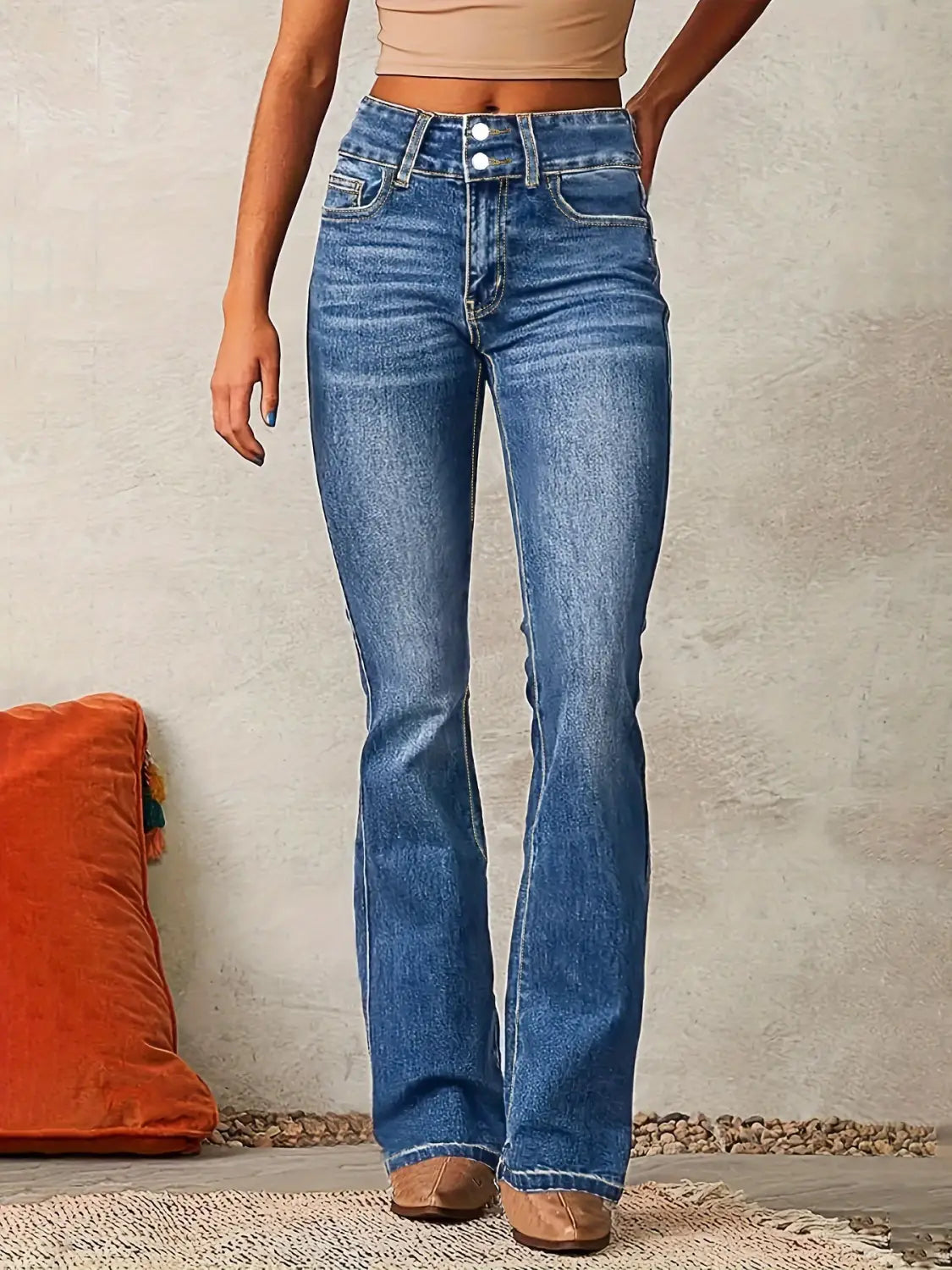 New Washed Street Skinny Retro Stretch Jeans Women’s Clothing