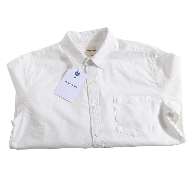 Oxford Woven Shirts Men