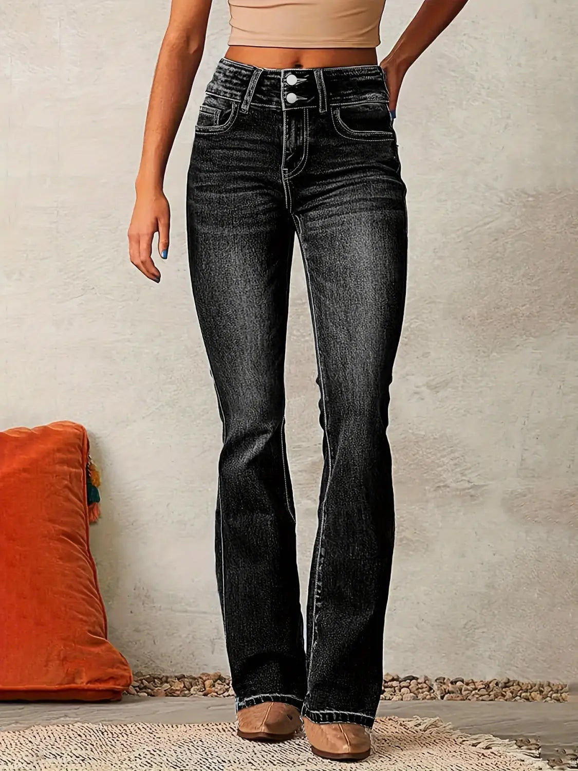 New Washed Street Skinny Retro Stretch Jeans Women’s Clothing