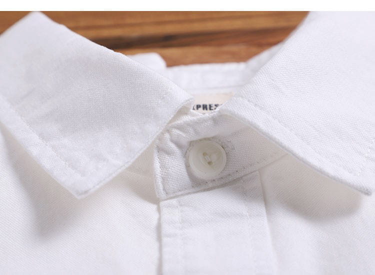 Oxford Woven Shirts Men