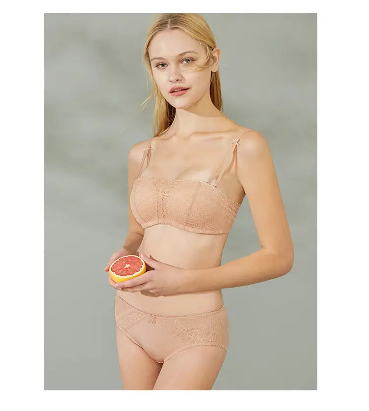 Sweet and cute lace ladies underwear