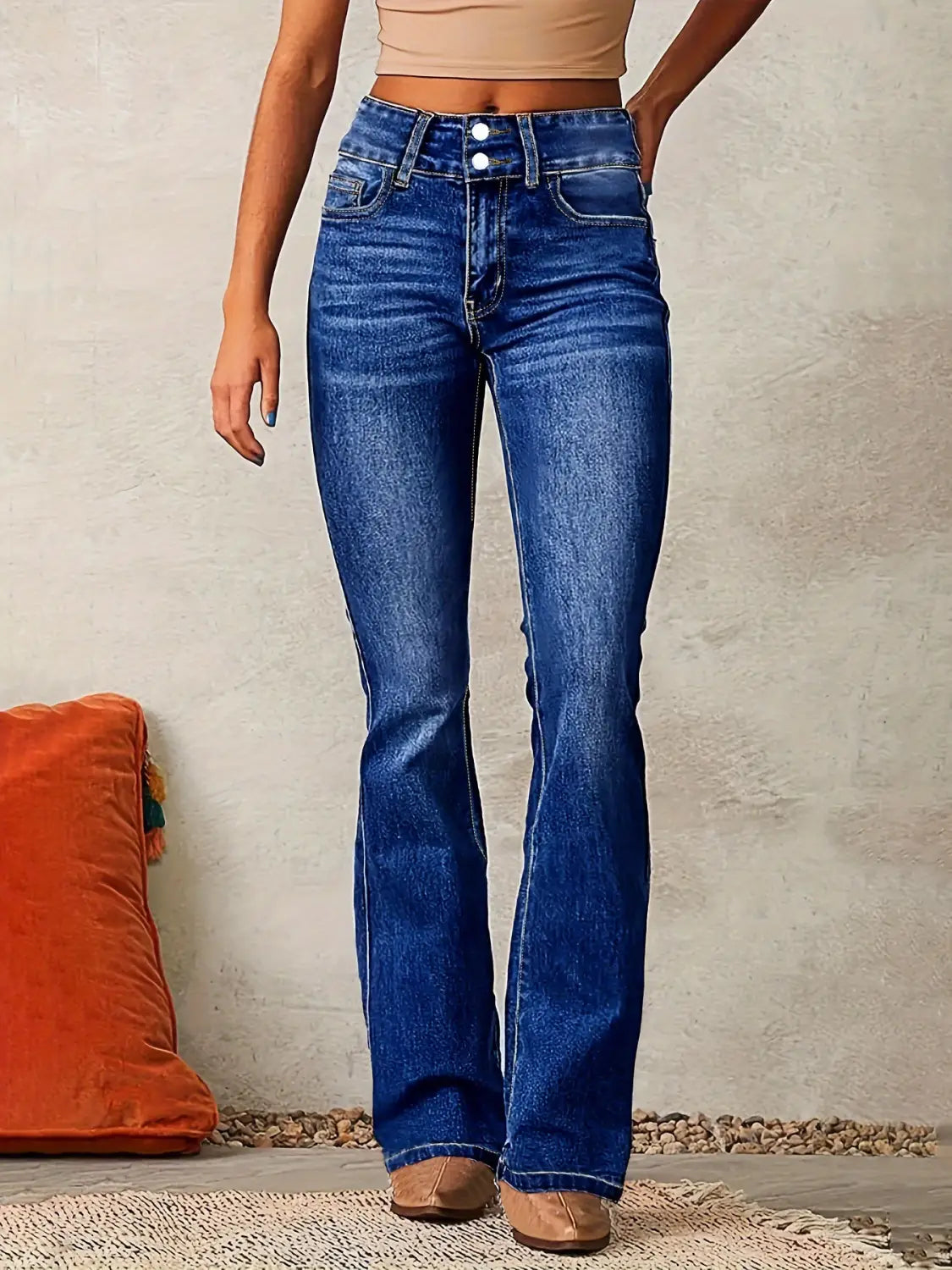 New Washed Street Skinny Retro Stretch Jeans Women’s Clothing