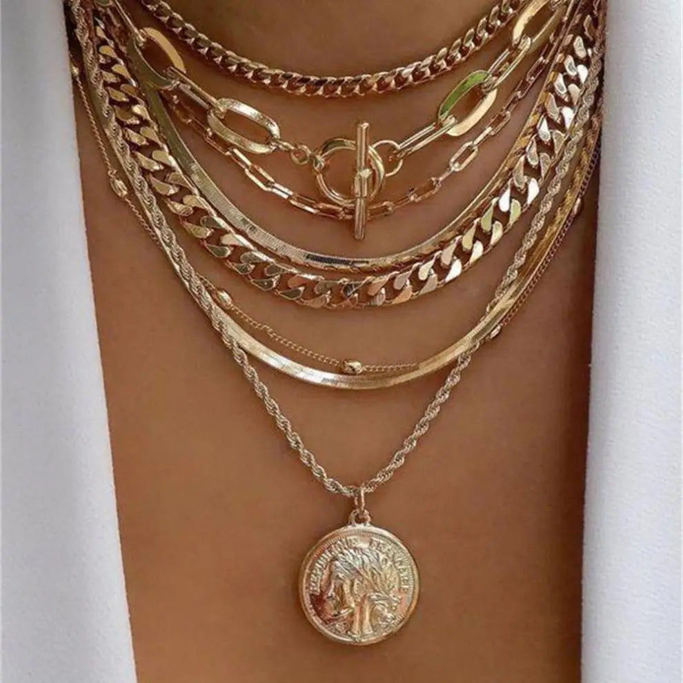 Women’s Simple Fashion Multi-layer Necklace