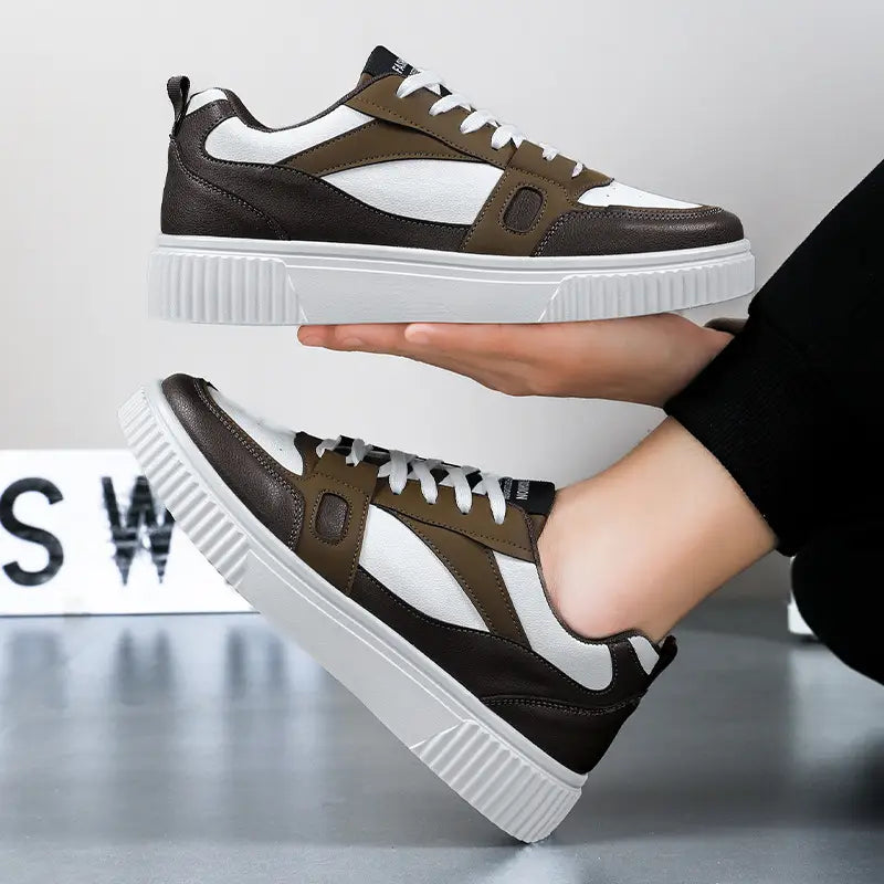 Men’s American Retro Low-top Breathable Casual Skateboard Shoes