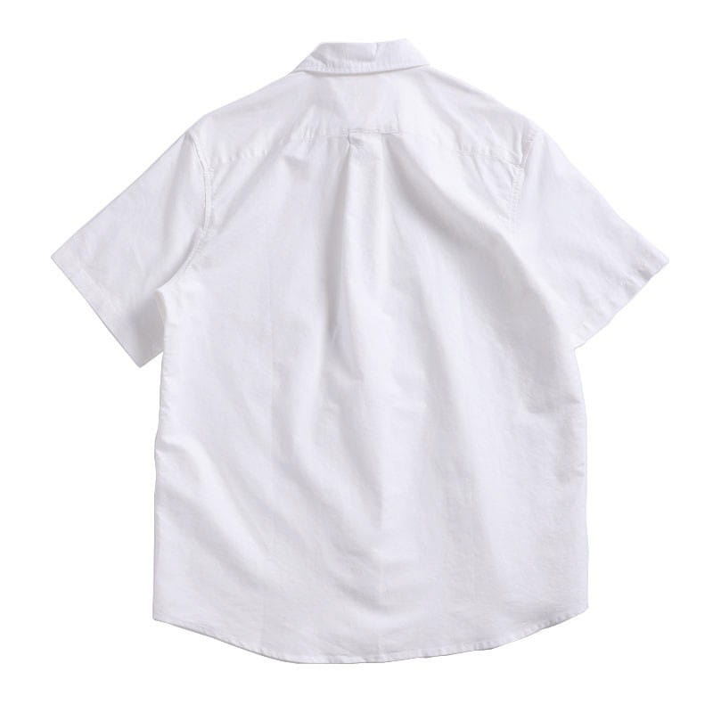 Oxford Woven Shirts Men