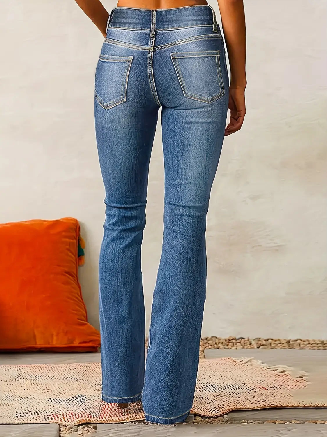 New Washed Street Skinny Retro Stretch Jeans Women’s Clothing