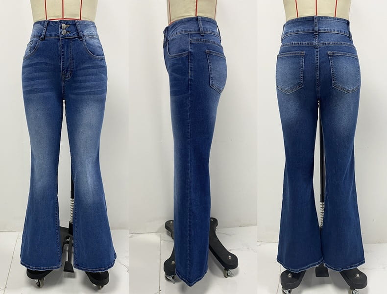 New Washed Street Skinny Retro Stretch Jeans Women’s Clothing