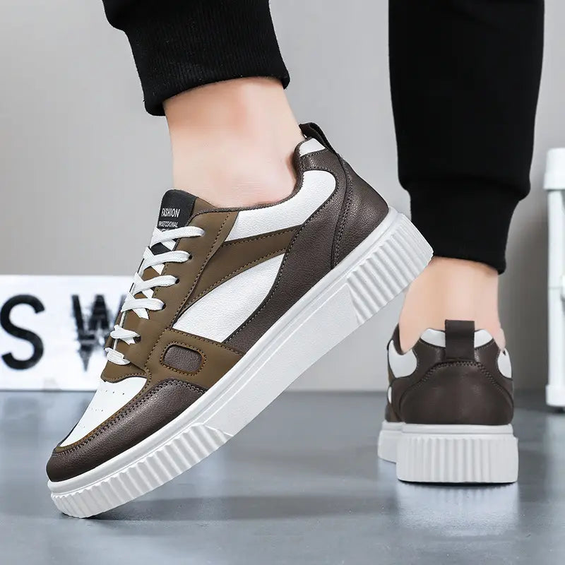 Men’s American Retro Low-top Breathable Casual Skateboard Shoes