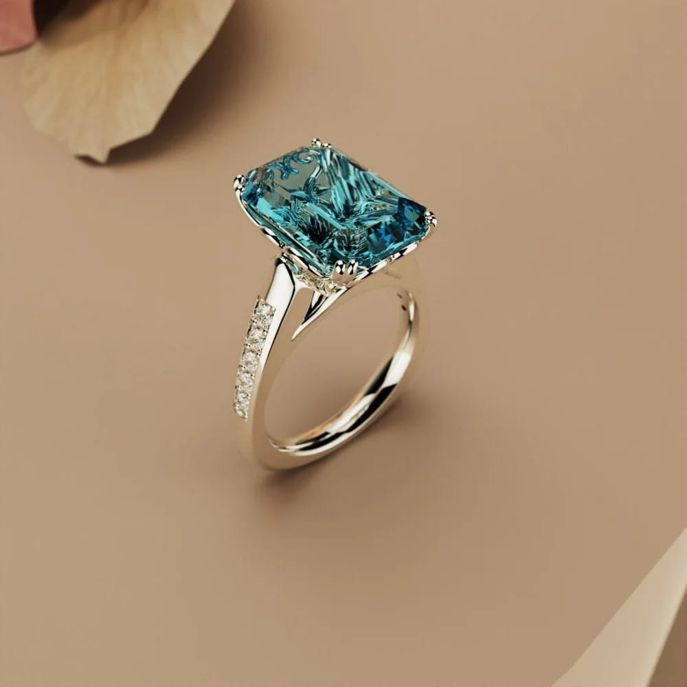 Zirconium Ring Special-interest Design