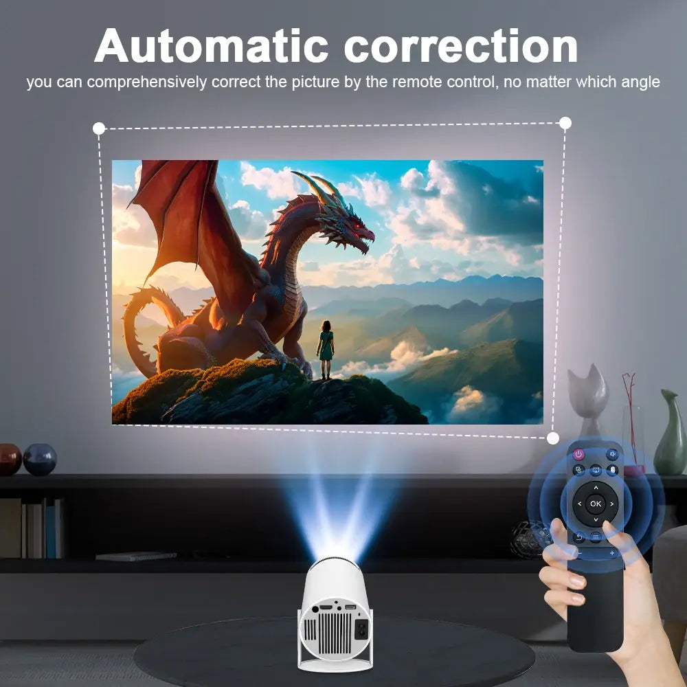 Magcubic Projector HY300 PRO 4K Android 11 Dual Wifi6 260ANSI Allwinner H713 BT5.0 1080P 1280*720P Home Cinema Outdoor
