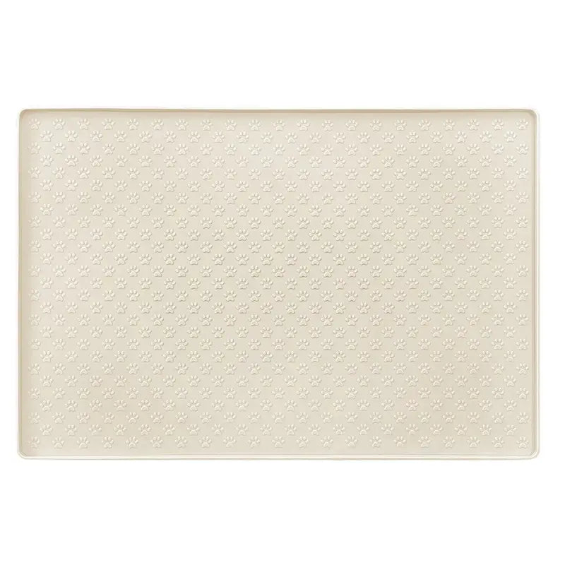 Pet Placemat Dog Food bowl Mat Cat Feed Mat Cat Dog Drinking Feeding Placemat Silicone Waterproof Pet Bowl Pad Feeder