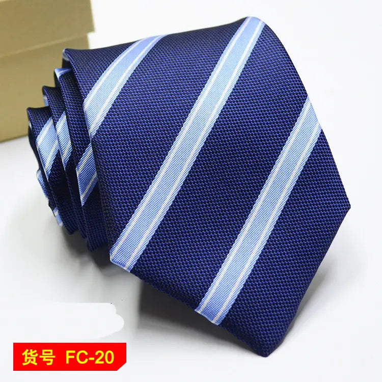 67 Styles Men’s Ties Solid Color Stripe Flower Floral 8cm Jacquard Necktie Accessories Daily Wear Cravat Wedding Party