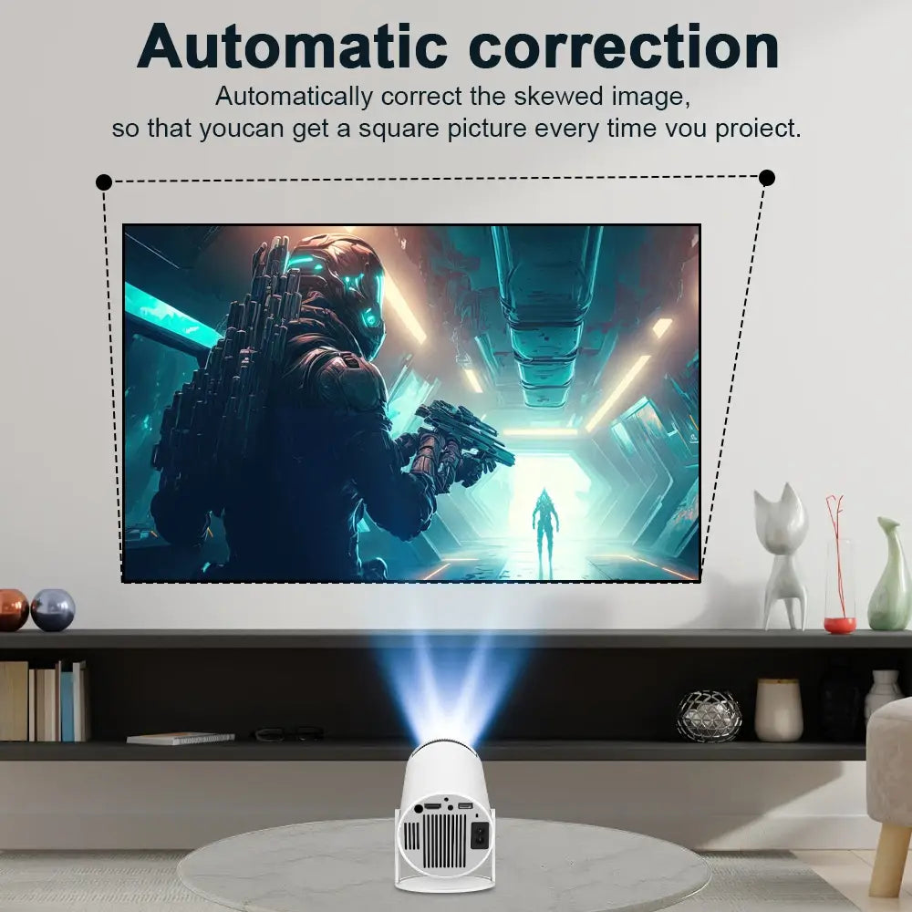 Magcubic Projector HY300 PRO 4K Android 11 Dual Wifi6 260ANSI Allwinner H713 BT5.0 1080P 1280*720P Home Cinema Outdoor