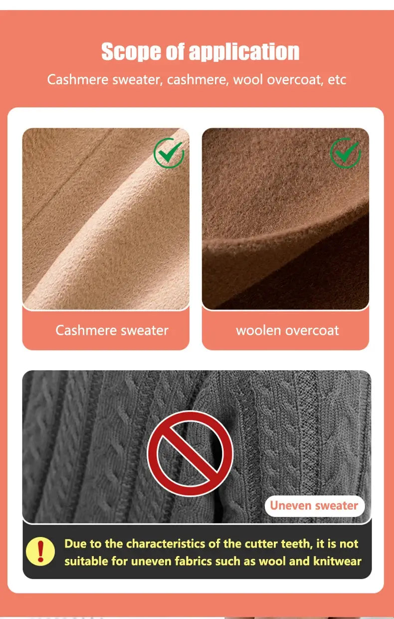 Portable Lint Remover Pet Hair Remover Brush Carpet Wool Coat Clothes Lint Pellet Manual Shaver Removal Scraper