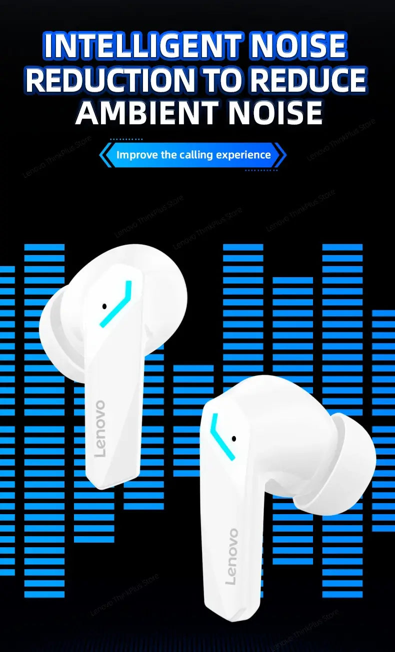 Original Lenovo GM2 Pro 5.3 Earphone Bluetooth Wireless Earbuds Low Latency Headphones HD Call Dual Mode Gaming Headset