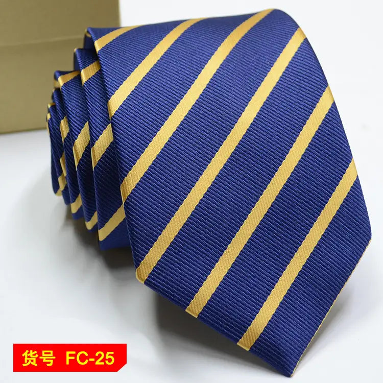 67 Styles Men’s Ties Solid Color Stripe Flower Floral 8cm Jacquard Necktie Accessories Daily Wear Cravat Wedding Party