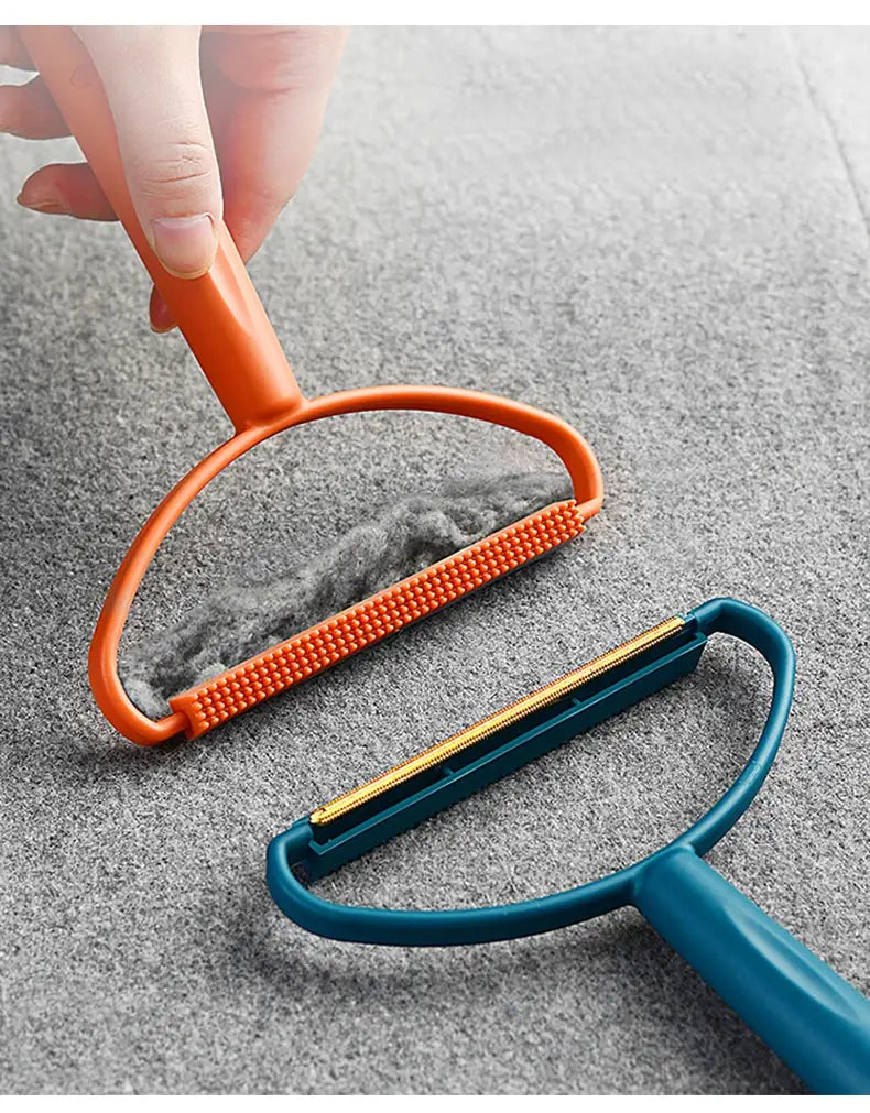 Portable Lint Remover Pet Hair Remover Brush Carpet Wool Coat Clothes Lint Pellet Manual Shaver Removal Scraper